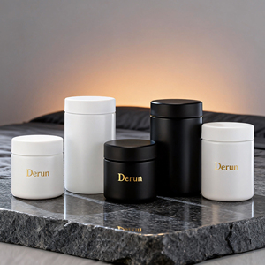 Sang Trọng Mỹ Phẩm Bao Bì Lọ Thủy Tinh 60G 100G 120G 150G 180G Màu Đen Mỹ Phẩm <span class=keywords><strong>Jar</strong></span> Biểu Tượng Tùy Chỉnh Màu Trắng Kem <span class=keywords><strong>Jar</strong></span> - Product Image 5