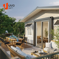 Maison préfabriquée modulaire en acier extensible de 40 pieds pour usage extérieur comme studio de jardin ou maison mobile en Australie