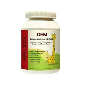 Acide Gamma‑Aminobutyrique (GABA), protéine basique de colostrum bovin, <span class=keywords><strong>lysine</strong></span> bonbon <span class=keywords><strong>comprimé</strong></span> - Product Image 1