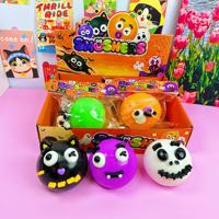 Jouets Squishy Anti-stress en PU à Rebond Lent, Forme de Chien, pour Halloween, Vente en Gros