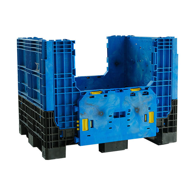 Прямая продажа с фабрики, оптовая продажа, пластиковая коробка для хранения поддонов для сельского хозяйства, большая сетчатая пластиковая коробка для поддонов