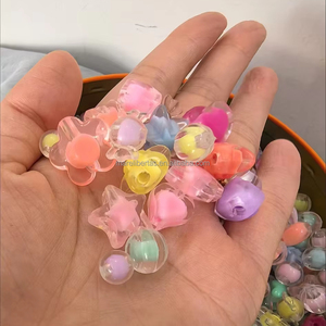 Kit de Materiales para Manualidades con Cuentas, para Hacer Pulseras, Collares, Correas para Teléfono, Accesorios que Incluyen Cuentas de Plástico Acrílico - Product Image 2