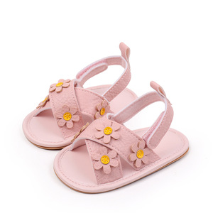 Nuove Scarpe Morbide in PU per <span class=keywords><strong>Neonati</strong></span> con Grazioso Design Floreale, Facili da Indossare, Suola Antiscivolo, Traspiranti, Unisex - Product Image 2