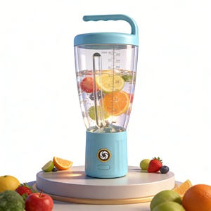 Licuadora Portátil de 1000 ml, Vaso Mezclador Personal Recargable por USB con 6 Cuchillas, Licuadora para Smoothies sin BPA para el Hogar/Viajes/Oficina - Product Image 1