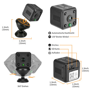 迷你 1080P 2MP IP 安防摄像头 4G SIM 电池 便携式 Wi-Fi 红外夜视 运动检测 CMOS 传感器 H.264 视频 - Product Image 6