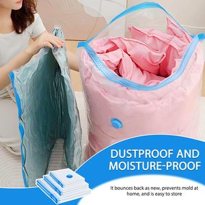 Sacs de rangement sous vide durables en tissu et plastique PE pour vêtements et organisation de la garde-robe et de la salle de bain - Product Image 4
