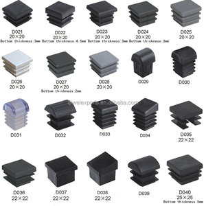 Nút bịt nhựa 38x38mm 25*25mm 19*19mm, nút bịt lỗ ống vuông - Product Image 6