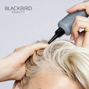 Label Pribadi Pembersih Mendalam Alami Arang Kulit Kepala Scrub Garam Laut Sampo Anti Ketombe Scrub Pengelupasan Kulit Kepala Kering Perawatan - Product Image 2