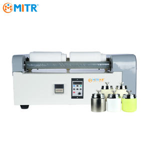 MITR 분말 믹서 연삭기 미세 분말 8 개의 작업 포스테이션이있는 소형 롤러 볼 밀 - Product Image 6