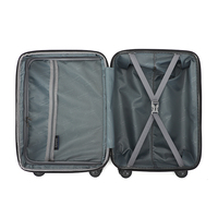 Ensemble de 3 valises à roulettes en PP pour voyage, bagages de transport en gros