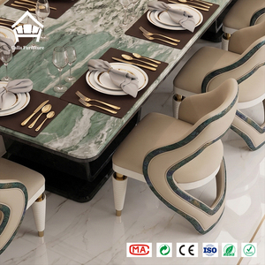 Juego <span class=keywords><strong>de</strong></span> Comedor <span class=keywords><strong>de</strong></span> Lujo Nórdico con Mesa <span class=keywords><strong>de</strong></span> Mármol Moderna y Sillas Estéticas para Mayoristas y Minoristas <span class=keywords><strong>de</strong></span> <span class=keywords><strong>Muebles</strong></span> <span class=keywords><strong>de</strong></span> Alta Gama - Product Image 3