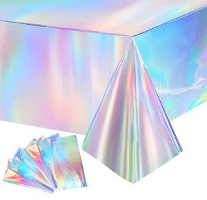 <span class=keywords><strong>Amazon</strong></span> Venta caliente nuevo mantel láser al por mayor vajilla escena decoración simple láser decoraciones para eventos fiesta suministros - Product Image 2