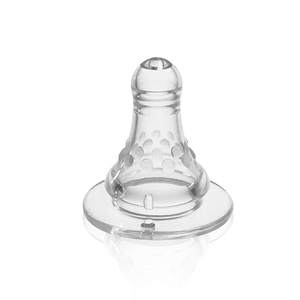 Tetina de Repuesto para Biberón de Bebé, de Silicona Suave de Grado Alimenticio, Libre de BPA, con Cuello Ancho, Sensación Natural, para Alimentación con Leche Materna - Product Image 4