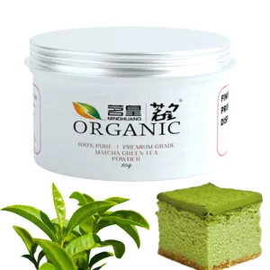 Print Your Logo Organic Pure Quality Japanese Tin Packed Ceremonial Grade Nature Instant Matcha Pure Green Tea Powder