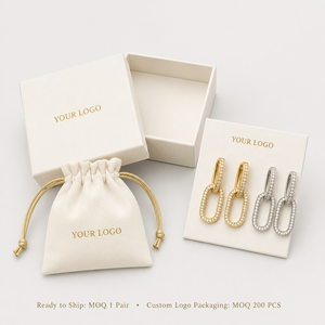 Orecchini Pendenti Geometrici a Cerchio per Donne, Design Semplice, Accessori per Orecchie da Indossare Quotidianamente - Product Image 6