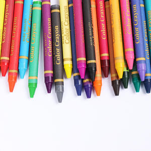 Crayons non toxiques personnalisés, 24 couleurs, crayons de dessin ronds pour enfants, crayons de dessin - Product Image 3