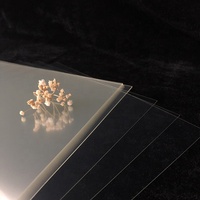 Rouleaux et feuilles de film PET transparent éco-solvant de 75 microns, film d'impression numérique transparent pour autocollants de fenêtre et décalcomanies sur verre