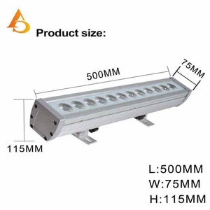 Lámpara de Pared Lineal AICPOSE con Control DMX512 para Bodas y Fiestas, 12x12w - Product Image 5