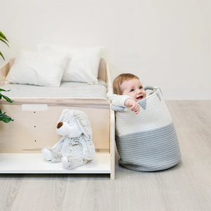 Lit de bébé au sol Montessori, lit de sieste pour la maternelle, lit en contreplaqué, lit à empiler pour enfants, lit spécial pour bébé, lit simple - Product Image 3