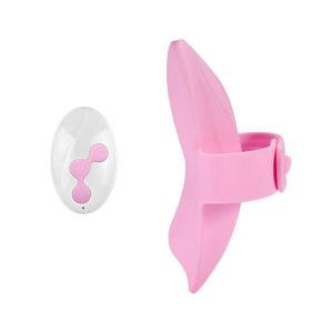 Vibrateur discret en silicone en forme de bonbon avec télécommande sans fil pour un plaisir intime et discret - Product Image 4