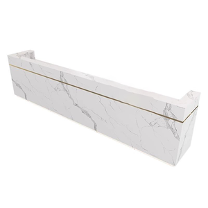 Custom Company Real Estate Hotel Lobby School Shop and Spa Utilisation Boutique Caissier <span class=keywords><strong>Comptoir</strong></span> de réception - Product Image 5