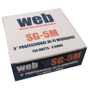 Altavoz de rango medio de 5 pulgadas, 150W y 8 ohmios para sistema de audio de coche - Product Image 4