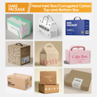 Vente en gros de fournitures de décoration pour fête d'Halloween, boîte en papier en forme de maison, boîte d'emballage cadeau personnalisée pour bonbons