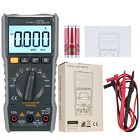 KM-DM01A Multimeter Digital Pintar Rentang Otomatis 6000 Counts NCV Meter Universal Genggam Multifungsi Tester Voltmeter Amperemeter w