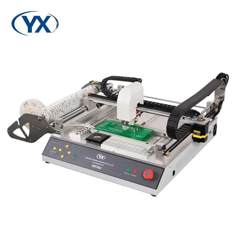 SMT802A-S Automatic Low Price Pick And Place Machine Small Desktop LED Production Machine