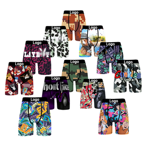 Calzoncillos bóxer personalizados al por mayor de alta calidad, transpirables, <span class=keywords><strong>con</strong></span> estampado de dólar, de diseño, agradables al tacto, <span class=keywords><strong>para</strong></span> hombre - Product Image 2