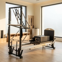 Tmax Reformer de Pilates à usage commercial avec demi-tourneuse, grande taille, Reformer Pilates demi-trapeze