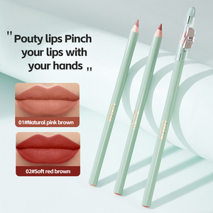 Delineador de Labios Sedoso y Suave, Resistente al Agua, Mate, 2 Colores Nude, Vegano, Alta Pigmentación, Mineral, Larga Duración, Set de Maquillaje Labial <span class=keywords><strong>Essence</strong></span> - Product Image 6
