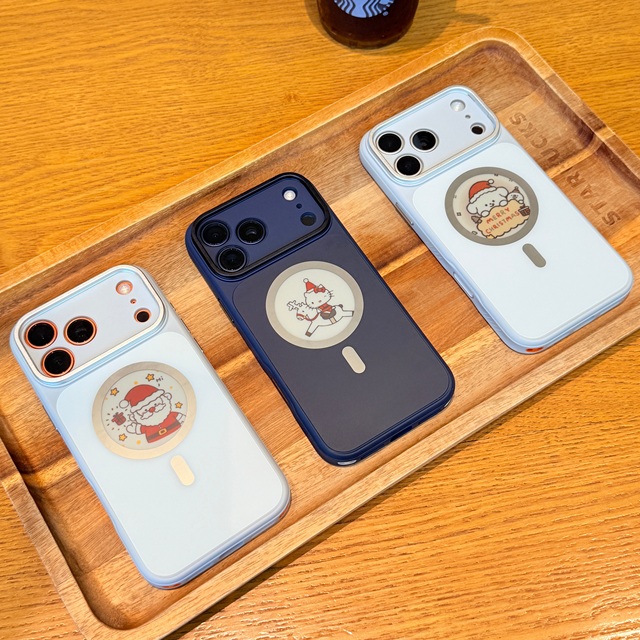 Custom Anti-Drop Water-Resistant E-Ink Screen DIY Wireless NFC Photo Display Smart Protective Case for iPhone 15/16/17 Pro Max
