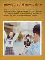 Lampu Flash Kamera Retro Cadet Retro Flash Berbentuk Kipas Dual-mode Untuk Kamera Fujifilm