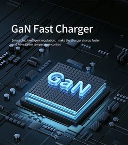 GaN Phone Charger 2USB+3Type <b>C</b> Charger Block Fast <b>Charging</b> US/EU/UK <b>Plug</b> Dual 140W Charger for Mobile Phone - Product Image 5