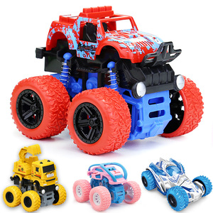 <span class=keywords><strong>Mini</strong></span>-voiture tout-terrain à rétrofriction avec roues robustes et carrosserie colorée en plastique, échelle 1:5, pour garçons, pour des courses amusantes - Product Image 2