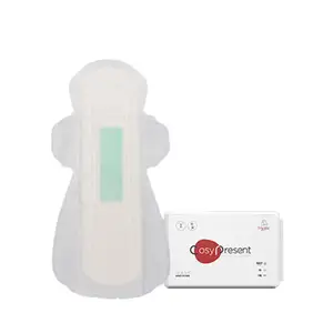 Toalla sanitaria desechable de iones negativos para mujeres, compresa con alas, transpirable, para menstruación