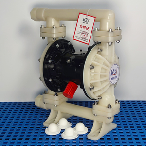 Bomba Neumática de Diafragma de PVDF KYQB25LFSJJJ para Ácidos y Álcalis, de Alta Temperatura, Accionada por Aire Comprimido, con Baja <span class=keywords><strong>Fuerza</strong></span> de Cizallamiento en el Material - Product Image 1