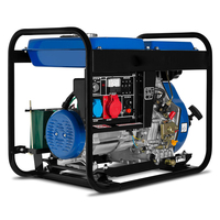 Gros usage domestique 5/6/7/8/9/10 KVA KW diesel générateur puissance banque mini silencieux électrique portable générateur