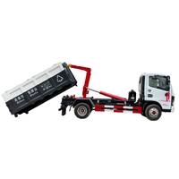 Module supérieur de camion benne basculante manuel de 11 tonnes avec bras de levage et moteur de pompe – Conception personnalisée pour la collecte de déchets lourds