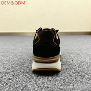 Мужские кроссовки для ходьбы и бега по шоссе с увеличенной высотой, на толстой подошве, на платформе, для тренировок, бега по пересеченной местности, минималистичные - Product Image 5