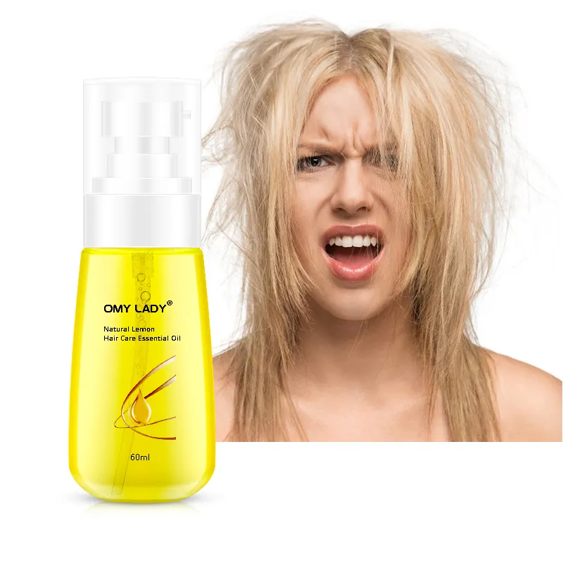 オミーレディアルガンオイルレモンの香りのクリアヘアリラクサーすべての髪のタイプのための非油性ヘアトニック