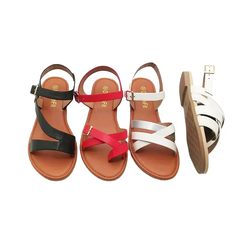 Good quality ladies shoes stylish platform womens casual sandals breathable handmade sandals