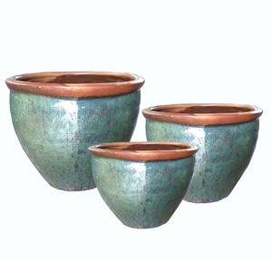 Maceta Rústica Grande de Cerámica Hecha a Mano, Resistente a las Congelaciones, para Árboles y Flores, Decoración de Jardín y Hogar, Uso en Centros Comerciales - Product Image 3