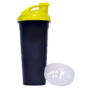 770ML classico Logo dell'oem Shaker bottiglia di acqua portatile palestra proteina Fitness tazza di acqua potabile a prova di perdita di esercizio bottiglia per bere