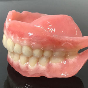 Fabricant de prothèses dentaires amovibles, prothèse complète sur mesure avec <span class=keywords><strong>dents</strong></span> en acrylique - Product Image 2