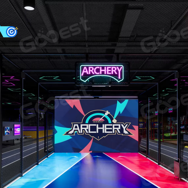 New Archery Games Projection Interactive Entertainment Products Projection Motion Game System with Bracelet System