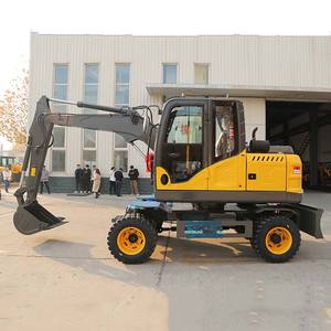 Spedizione gratuita Ce Epa nuova scavatrice a ruote per escavatore idraulico grande escavatore multifunzione ZM95 - Product Image 6