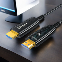 Câble Fibre Optique HDMI Audio/Vidéo Ethernet 4K/8K Stable Non-Flash OEM 10M pour PS5/PS4 Pro