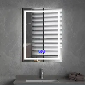 Smart Bluetooth Backlit Led Illuminated Bathroom Mirror Hotel Touch Switch Vanity Led Mirror With Light